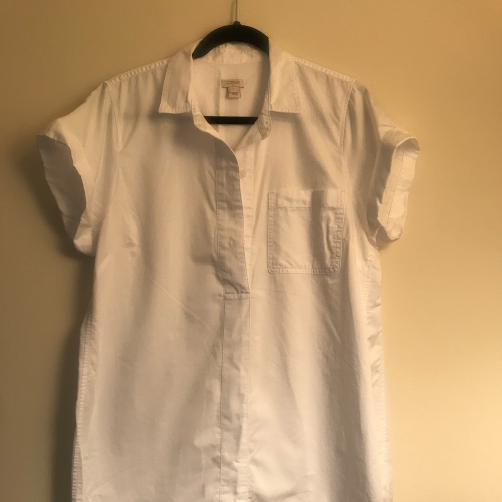 J. Crew Factory Pullover Shirt Dress